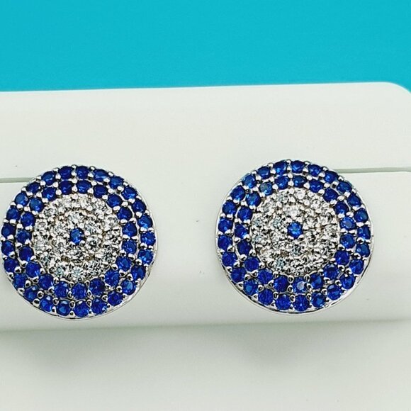 "925 Sterling Silver CZ Beautiful Earrings for Women, 1USPAR4227 - Picture 10 of 11